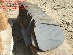 Vietnam Basalt Step Stones, Garden Stepping Pavement