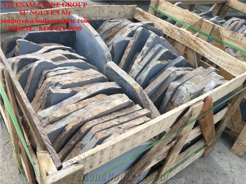 Vietnam Basalt Step Stones, Garden Stepping Pavement
