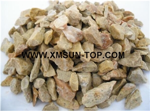 Beige Pebbles& Gravels/Beige Pebbles/Pebble River Stone/Gravels-Small Size for Decoration in Landscaping, Garden, Walkway/Beige Aggregates