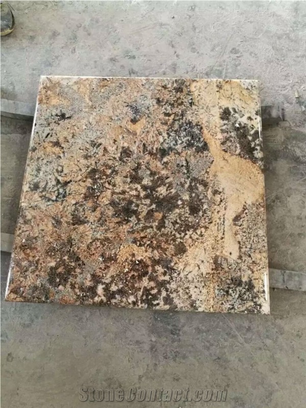 Golden Persa Granite Countertop& Golden Granite Kitchen Top