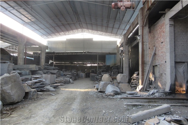 Black Basalt Flamed Tiles,G684 Flamed Flooring Tiles,Fuding Black Basalt Tile