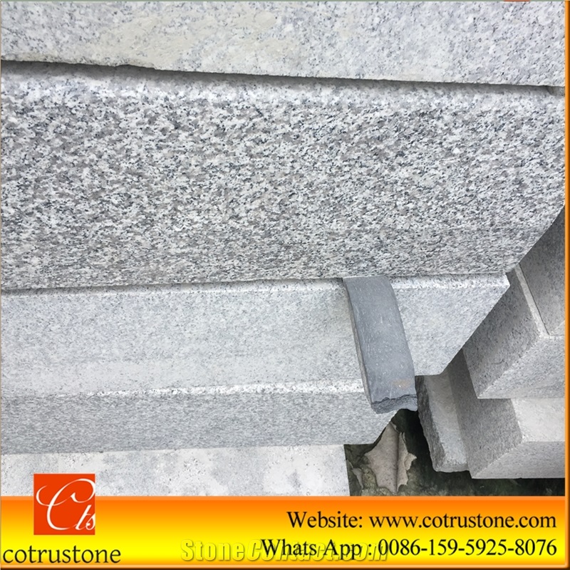 China Grey Granite G623 Kerbstone, Kerbs,Curbs for Road Side Stone,Barry White,Bianco China,New Bianco Sardo,China Sardo,Counter White,Gamma Grey,Grigio Sardo,Moon Pearl,Padang Beta