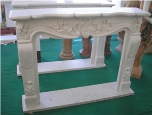 Fireplace Mantel,Beige Marble Fireplace,Hearth Decorating Marble Fireplace Mantel, Beige Marble Fireplaces, Beige Marble