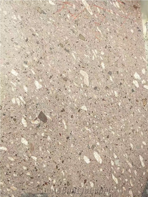 Polished Conglomerate Purple Granite Slab/ Purple Galaxy Granite, China Lilac Granite/Original Granite Bainbrook,Purple Pearl/China Ruby Red,Bainbrook Brown,Tea Brown Granite Big Slabs