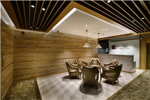 Golden Emperador Travertine/Yellow Travertine