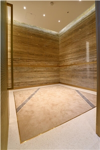 Golden Emperador Travertine/Yellow Travertine