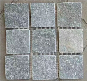 Quartzite Mosaic /Split Face Mosaic / Wall Mosaic /Grey Quartzite Mosaic