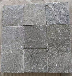 Quartzite Mosaic /Split Face Mosaic / Wall Mosaic /Grey Quartzite Mosaic