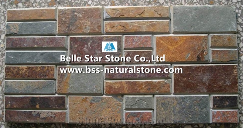 Green Beveled Edges Quartzite Stone Wall Cladding,Green Stacked Stone,Quartzite Culture Stone,Green Quartzite Ledger Panels,Natural Quartzite Stone Wall Panels,Quartzite Stone Veneer,Outdoor Wall