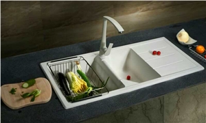 White/Black/Beige Quartz Bathroom Round And Square Vanity Basin And Sink With Single And Double Wash White/Black/Beige Quartz Bathroom Round And Square Vanity Basin And Sink With Single And Double Wash