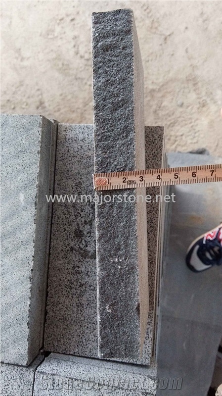 Black Basalt Building Stones/ Basaltina / Basalto/ China Black/ Hainan Black/ Hainan Black Basalt/ Tiles/ Walling/Dark Basalt Wall Tiles / Bricks / Covering