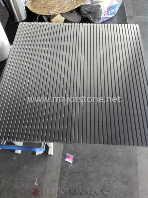 Blue Stone / Dark Basalt / Black Basalt / Honed / Grooved / Wired