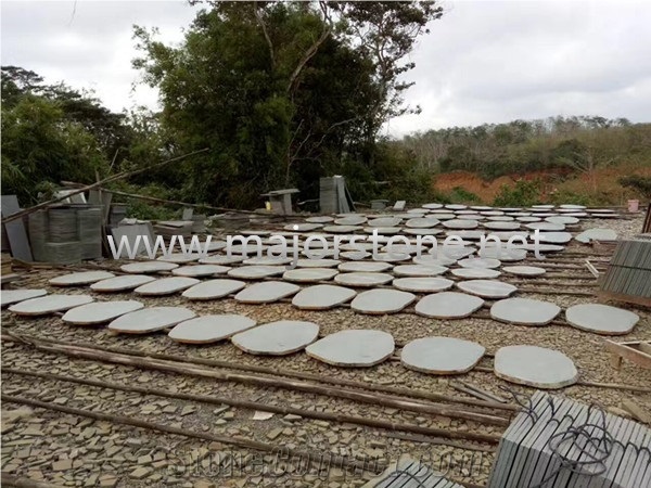 Grey Basalt/ Basaltina / Basalto/ Inca Grey/ Hainan Grey/ Hainan Grey Basalt/ Tiles/ Walling/ Flooring/Light Basalt / Andesite / Wall Tiles / Slabs / Covering / Blue Stone Flagstone