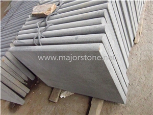 Honed200# /Sawn Bullnose Edging Bluestone Coping, Grey Blue Stone Pool Coping Blue Stone