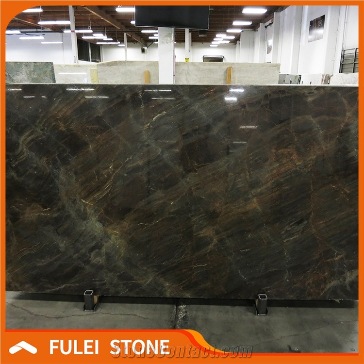Jatoba Slab, Brown Red Granite Quartzite Slab