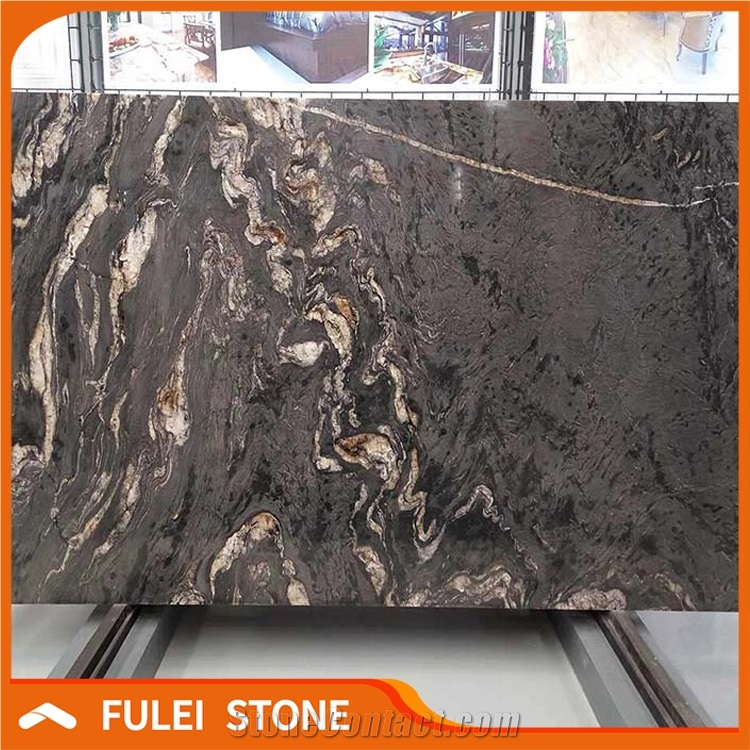 Matrix Titanium, Black Titanium Slab, Black Cosmic Slab