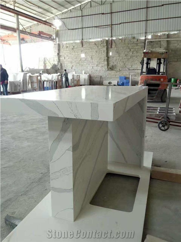 Artificial Stone Top,Bathroom Countertops,Custom Vanity Tops,Quartz Stone Vanity Tops,Bathroom Vanity Tops,Quartz Stone Bathroom Tops,Calacatta Bianco Vanity Tops