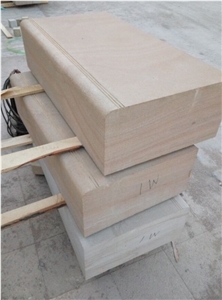 Beige/Yellow Sandstone Steps,Sandstone Floor Covering,Sandstone Floor Desk Staircase