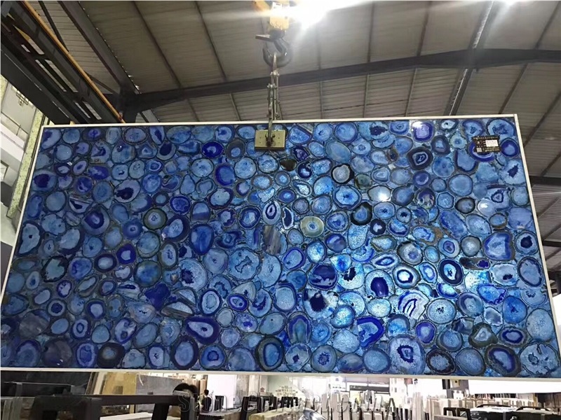 Blue Semi Precious Stone Panels,Semi Precious Stone Wall,Semiprecious Stone Slabs,Semiprecious Stone Tiles,Gemstone Tiles,Gemstone Slabs