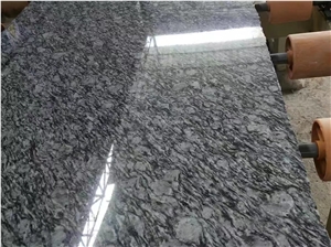 G568 Surf White Sea Wave Flower Polished Slab Tile