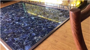 Man-Made Semi Precious Stone Gemstone Slabs