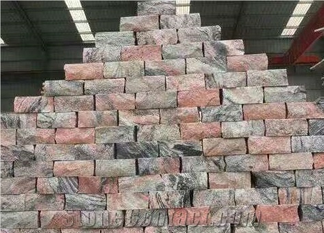 Multicolor Granite Cobbles,Cobble Stone,Cube Stone,Paving Sets,Floor Covering,Driveway Paving Stones,Walkway Pavers,Garden Stepping Pavements,Lanscape Stone