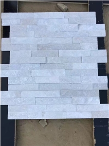 White Quartzite Wallstone Veneer Ledge Stone