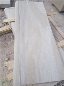 Yellow Sandstone Step Sandblasted