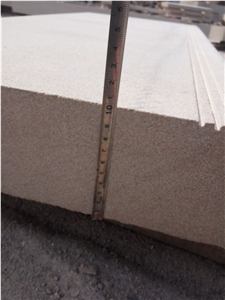 Yellow Sandstone Step Sandblasted