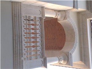 Jerusalem Bone White Limestone Balustrades