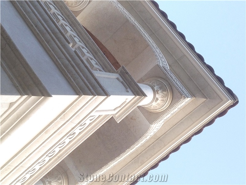 Jerusalem Bone White Limestone Balustrades