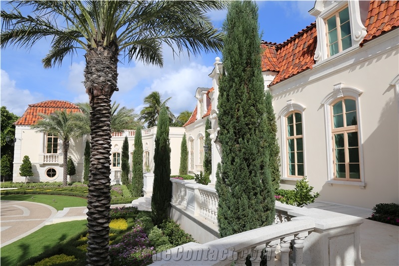 Jerusalem Stone White Limestone Pedestal Columns