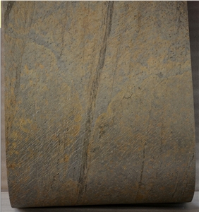 Gold-Green Stone Veneer