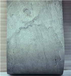 Silver-Grey Stone Veneer