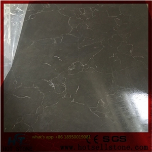 988 Dark Brown Quartz,Black Quartz, Pure White Quartz ,Pure White Engineered Quartz