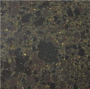 Brown Artificial Quartz Stone Slab/Double Color Particle Engineered Quartz Stone/Floor & Wall Tile/Wall Covering/Floor Covering/Polished Surface Brown Artificial Quartz Stone Slab/Double Color Particle Engineered Quartz Stone/Floor & Wall Tile/Wall Covering/Floor Covering/Polished Surface