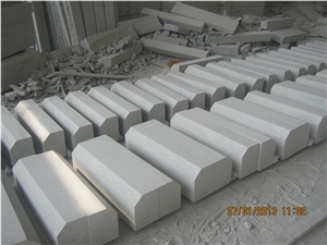 Cheap Price G603 Granite Kerbstone, China Grey Granite Flamed Curbstone, New G603 Light Grey Granite Road Stone, Road Side Stone