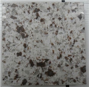 Glass and Mirror Quartz Stone, Sparking Quartz Series, Quartz Stone Manufacturer
