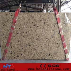 Ht015 Quartz Stone Slabs/Quartz Stone Tiles/Engineered Stone/Quartz Stone Flooring/Engineered Stone Walling