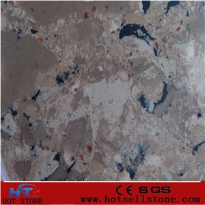 Ht016 Quartz Stone Slabs/Quartz Stone Tiles/Engineered Stone/Quartz Stone Flooring/Engineered Stone Walling