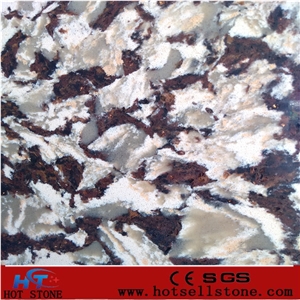 Ht017 Quartz Stone Slabs/Quartz Stone Tiles/Engineered Stone/Quartz Stone Flooring/Engineered Stone Walling
