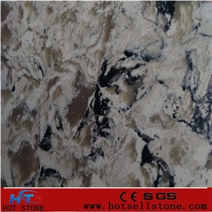 Ht025quartz Stone Slabs/Quartz Stone Tiles/Engineered Stone/Quartz Stone Flooring/Engineered Stone Walling