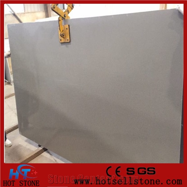 Pure Green Engineering Quartz Stone Slabs&Tiles with Made in China