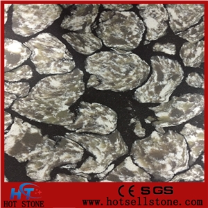 Veined Quartz Slab,Man Made Quartz Stone Slab