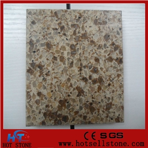 Veined Quartz Stone Slabs Ktichen Countertop with High Gloss and Hardness Easy to Clean Resistant to Stain