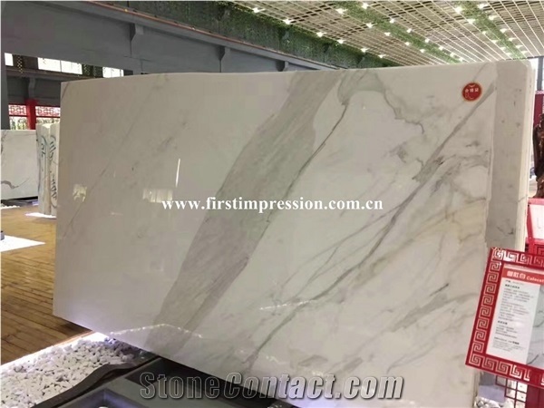 High Quality Calacatta Gold Marble Tile & Slab for Interior/Italy Calacatta White Marble/Calacatta Carrara/Calacatta Pearl Marble Slabs & Tiles/Calacatta Gold Extra/Calacatta White Marble Big Slabs