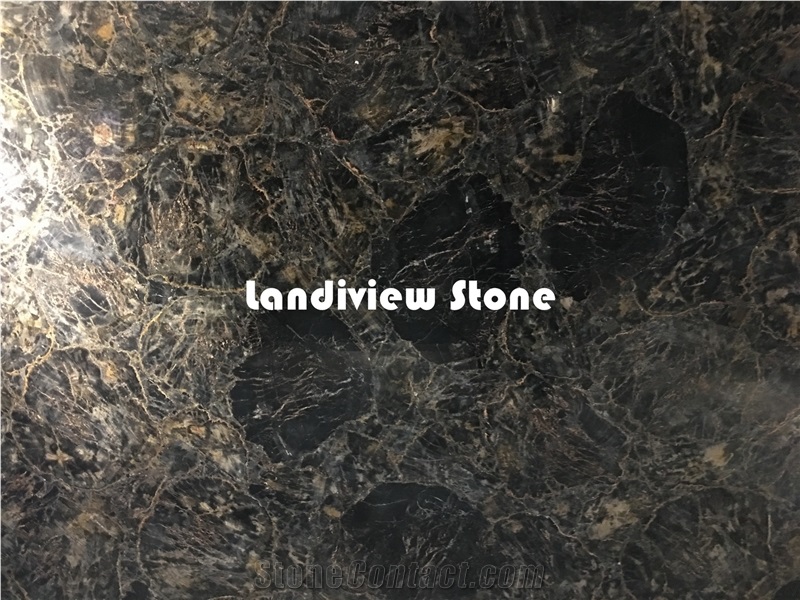 Black Petrified Wood Slabs and Tiles, Semiprecious Stone Tiles and Slabs
