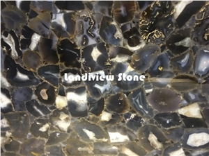 Blue Agate Slabs and Tiles
