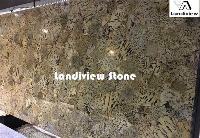 Graphic Feldspar Slabs and Tiles