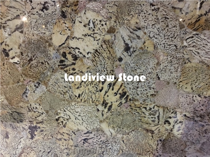 Graphic Feldspar Slabs and Tiles